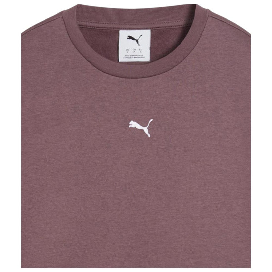 Puma Γυναικείο φούτερ Essentials Puma Logo Oversized Crew Puma Γυναικείο φούτερ Essentials Puma Logo Oversized Crew